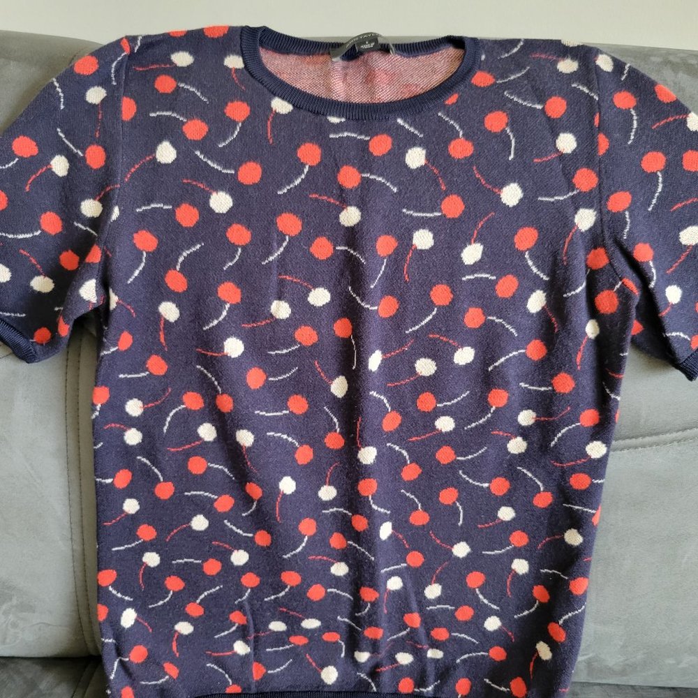 ANN TAYLOR Small Sweater Short Sleeves